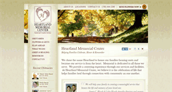 Desktop Screenshot of heartlandmemorial.com